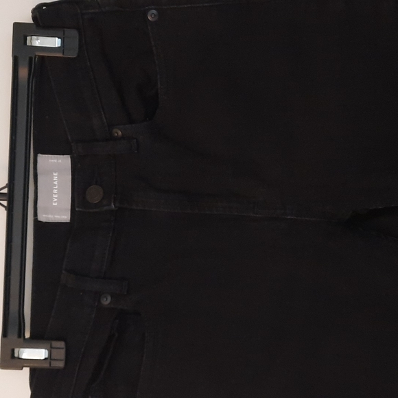 EUC Everlane Black High-Rise Skinny Jeans  Sz 27 - Picture 4 of 15